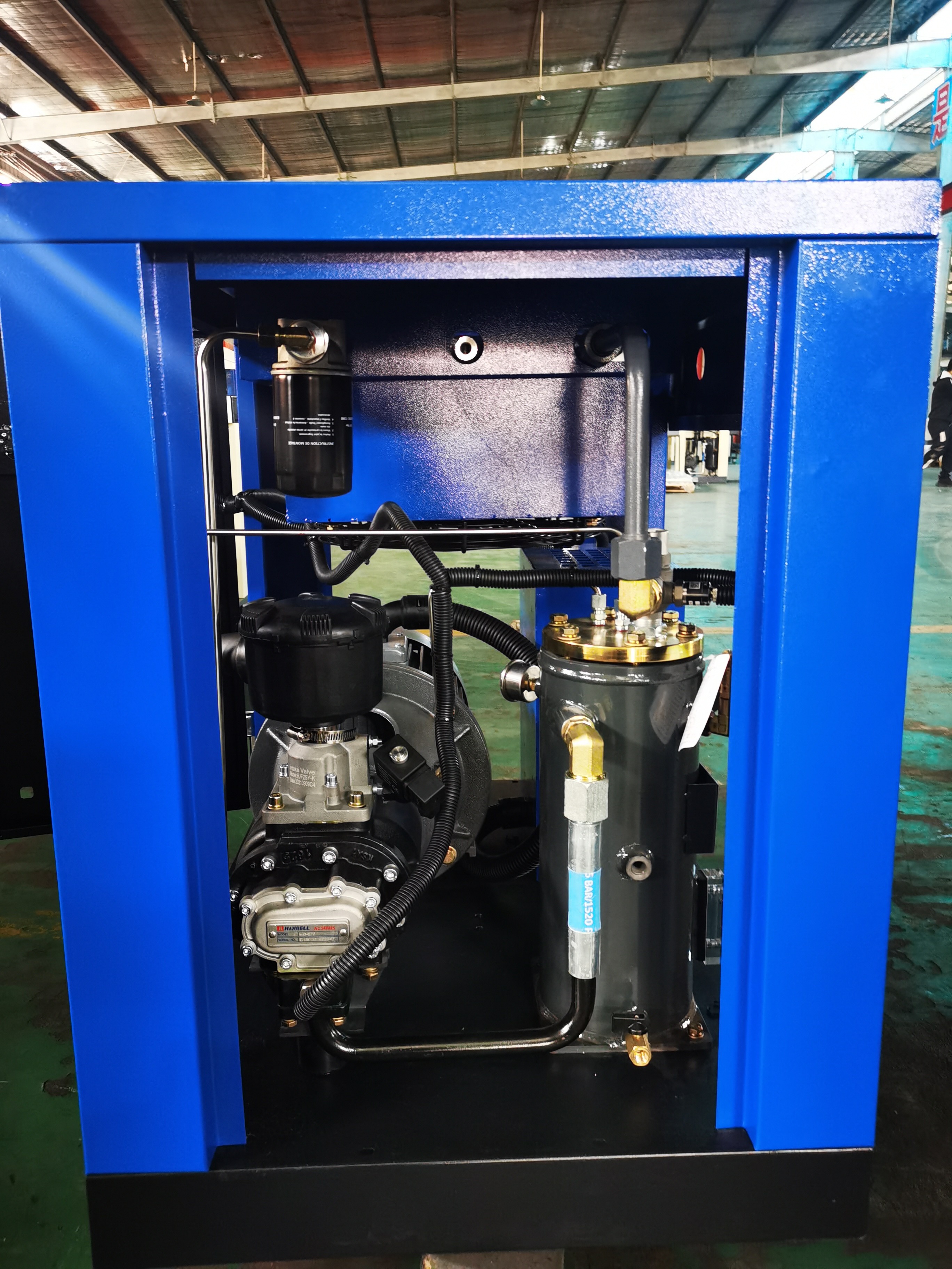 2.85m3/min 101cfm 18.5kw / 25hp Oil Lubricated Screw Air Compressor