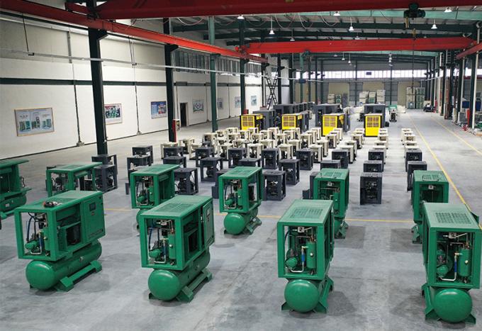Original Factory 10hp 7.5kw 30cfm Laser Cutting Rotary Screw combined ...