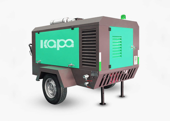Rotary type 7 Bar 430 CFM Portable Screw Air Compressor