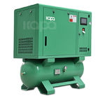 Laser Cutting 4In1 22kw/30hp Integrated Screw Air Compressor Mounted With Air Tank And Air Dryer