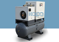 Laser Cutting 4 In 1 18.5kw 25hp Integated Screw Air Compressor Mounted With Air Tank And Air Dryer