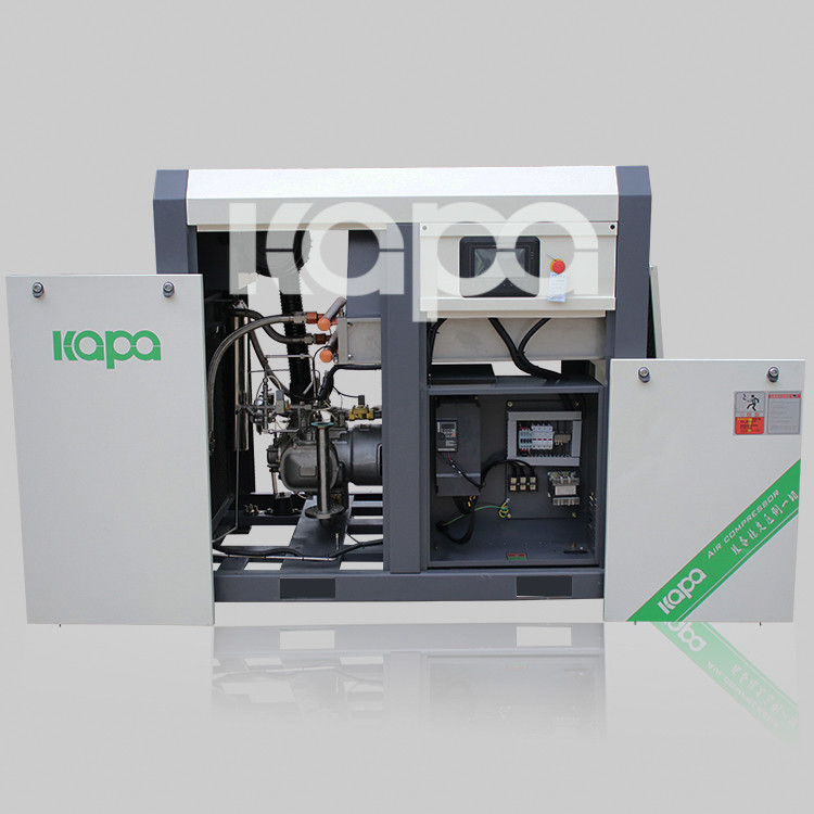 Stationary Silent Oil Free Air Compressor 0.8MPa Pressure 60HP Customizable