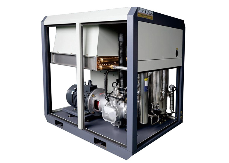 18.5KW Quiet Qil Free Air Screw Compressor 3m3/min VFD 25 HP Air Compressor
