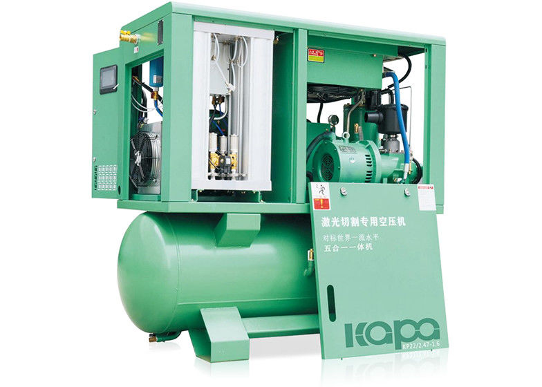 Hot Sale 22 KW/30 HP 30bar 1.5m3/min 4 in 1 Screw Air Compressor With drayer , air tank , and air filter