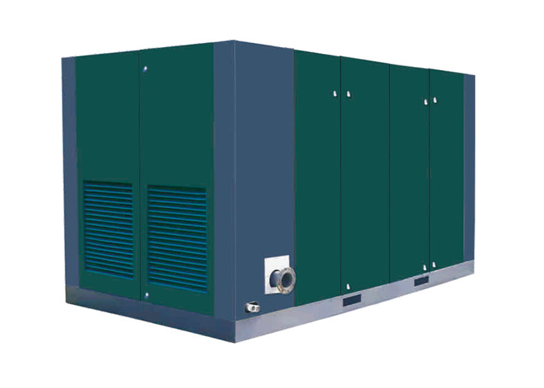 185KW 36.2m3/min 8Bar Two-stage compression permanent magnet variable frequency screw air compressor