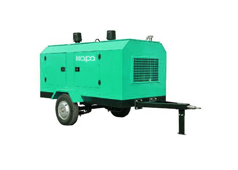 12m3/Min 145Psi Diesel Driven Air Compressor With Drill Rig